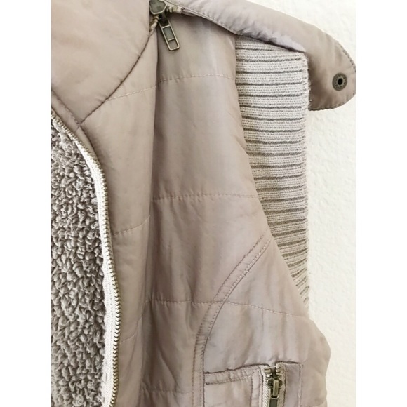 Free People Taupe Puffer Vest - Picture 4 of 4